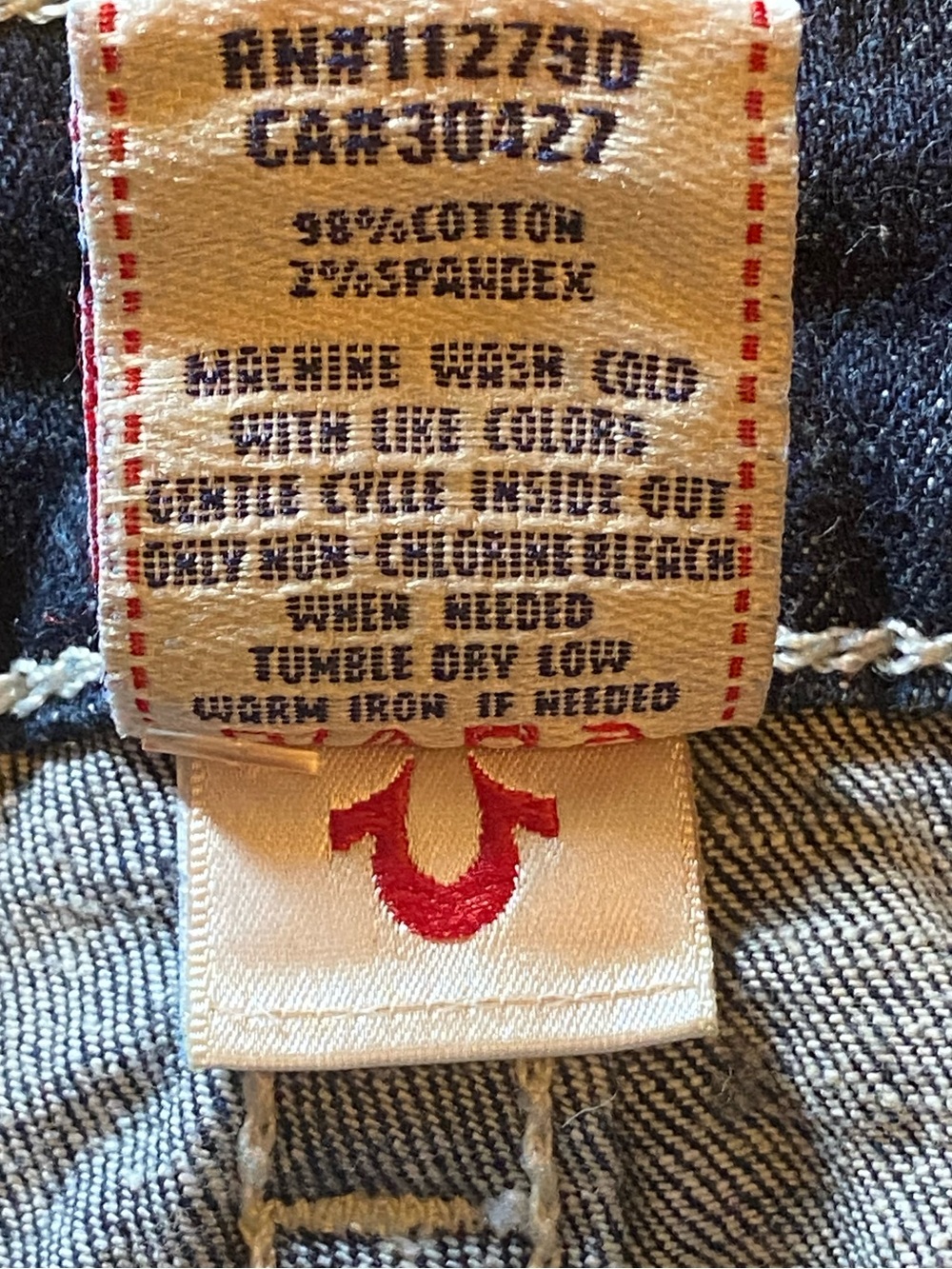 TRUE RELIGION STRAIGHT - Picture 7 of 7